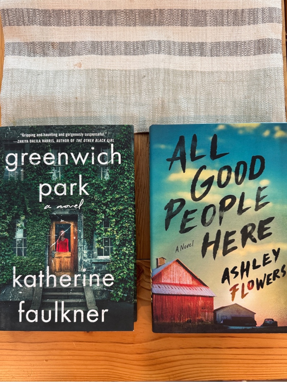 Thriller Hardcover Book Bundle - Greenwich Park & All Good People Here